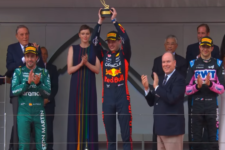 Max Verstappen Wins Rain-affected Monaco Grand Prix Ahead Of Fernando ...